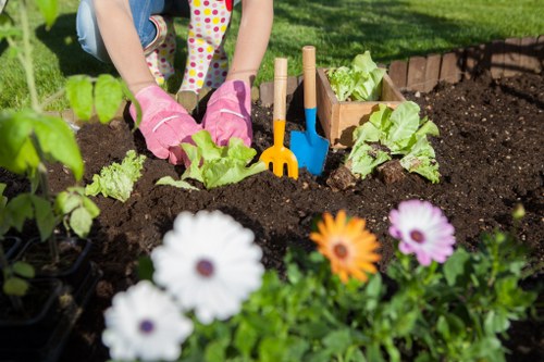 PCI-compliant Gardeners West Brompton payments area with secure processing