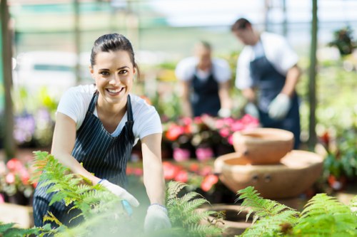Seasonal planting and flower bed maintenance in West Brompton